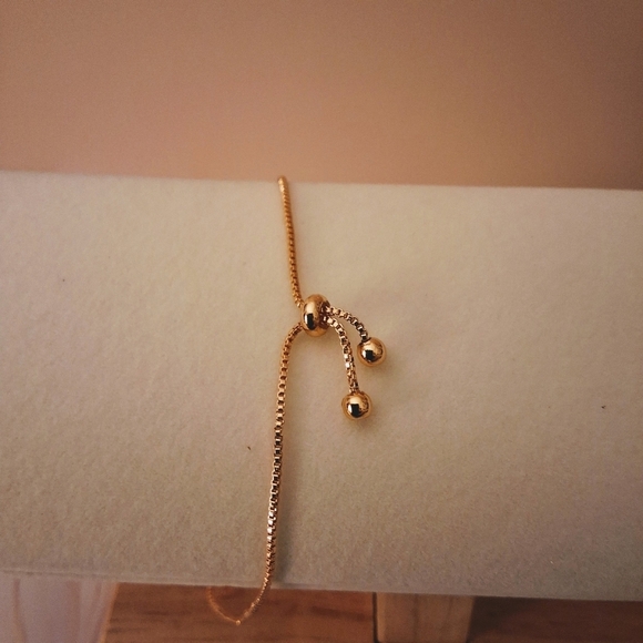 💥 Pretty Bird 24K Yellow Gold Plated Cross Bracelet – Lariat Style - Picture 5 of 8